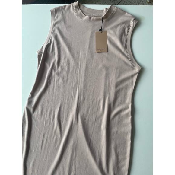 NWT MM Lafleur Lou Pima Cotton Dress Dusty Pink Size XL - Picture 4 of 10